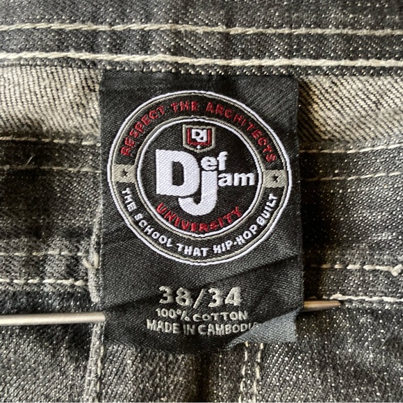 Def Jam Jeans Def Jam Jeans Mens 38x34 Baggy Wide Leg Skater Y2k